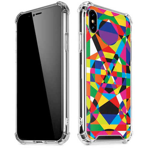 Parallel Vectors iPhone XS Max Clear Case